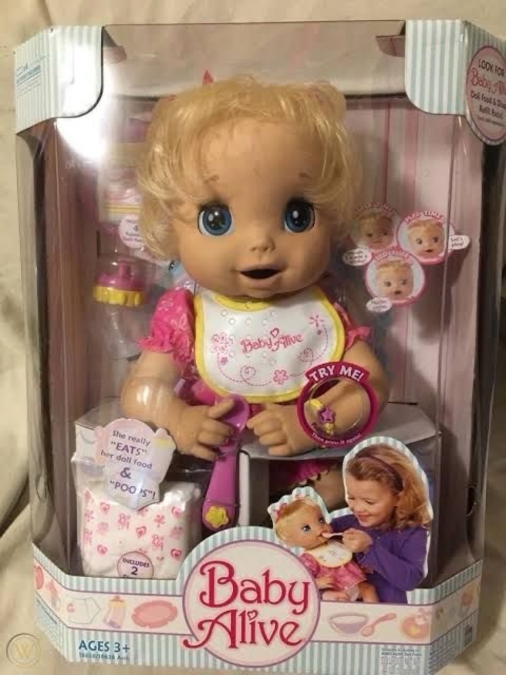Baby Alive soft face 2006